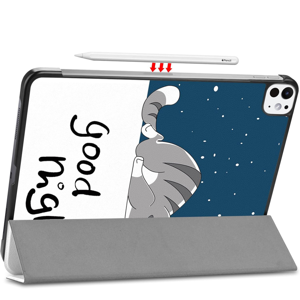 Чохол до планшета BeCover Smart Case Apple iPad Pro 13" M4 2024 Good Night (711651) - зображення 8