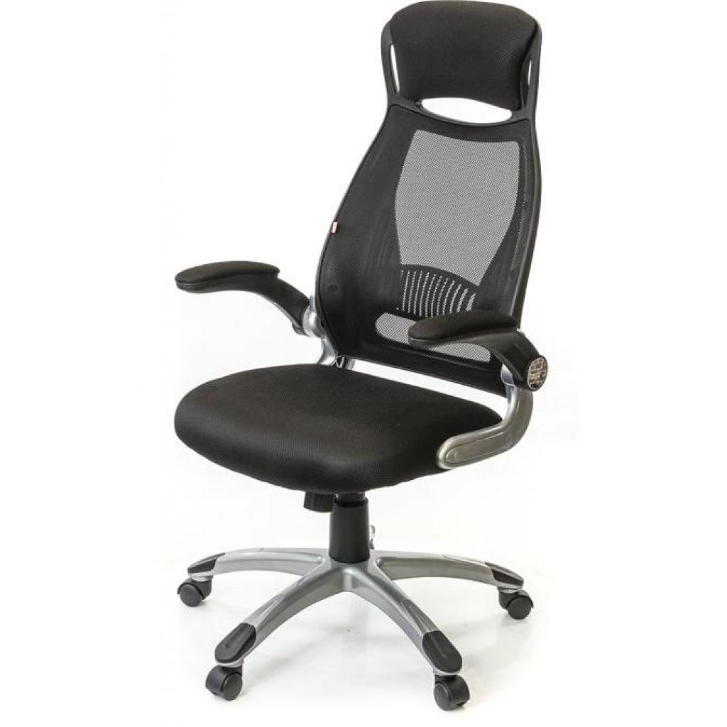 Офісне крісло Аклас Вінд PL TILT Чорне (09700) - зображення 1