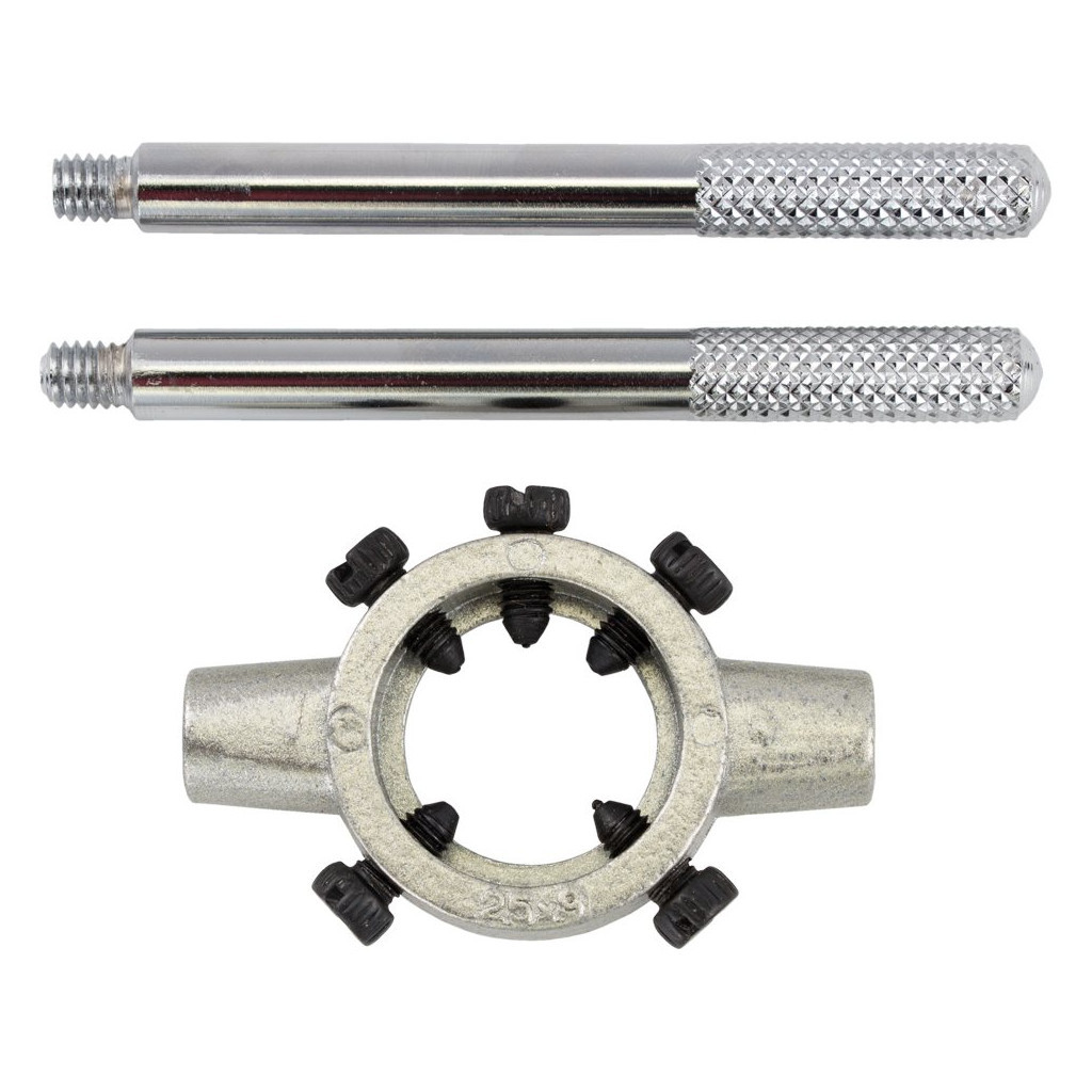 Набір мітчиків і плашок Sigma 32 предмети, металевий кейс (1643191) - зображення 5