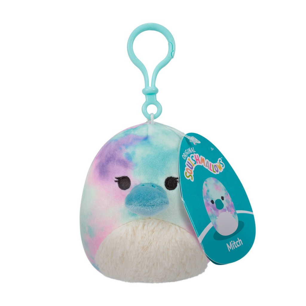 М'яка іграшка Squishmallows на кліпсі – Качкодзьоб Бріндал 9 см (SQCP00215) - зображення 7