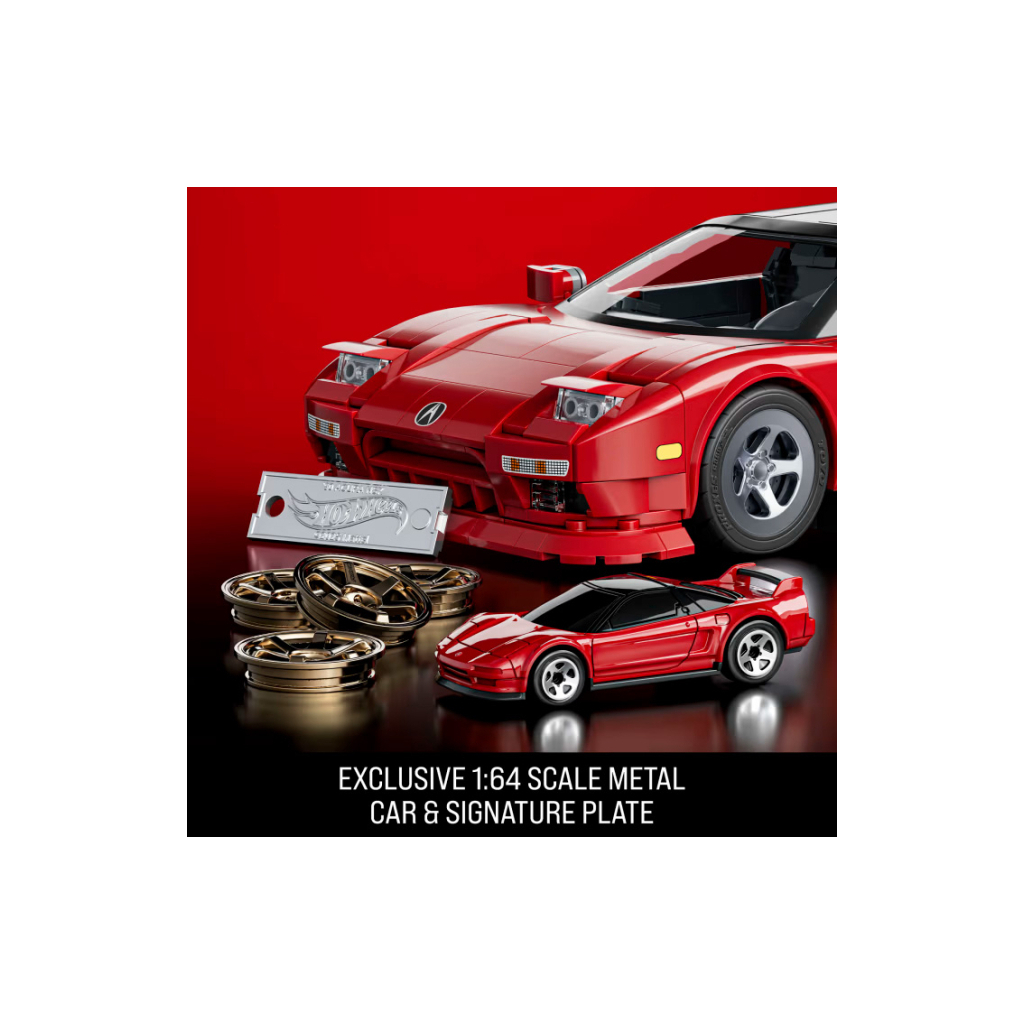 Конструктор Mattel Brick Shop Hot Wheels Elite Acura 876 деталей (JFT17) - зображення 4