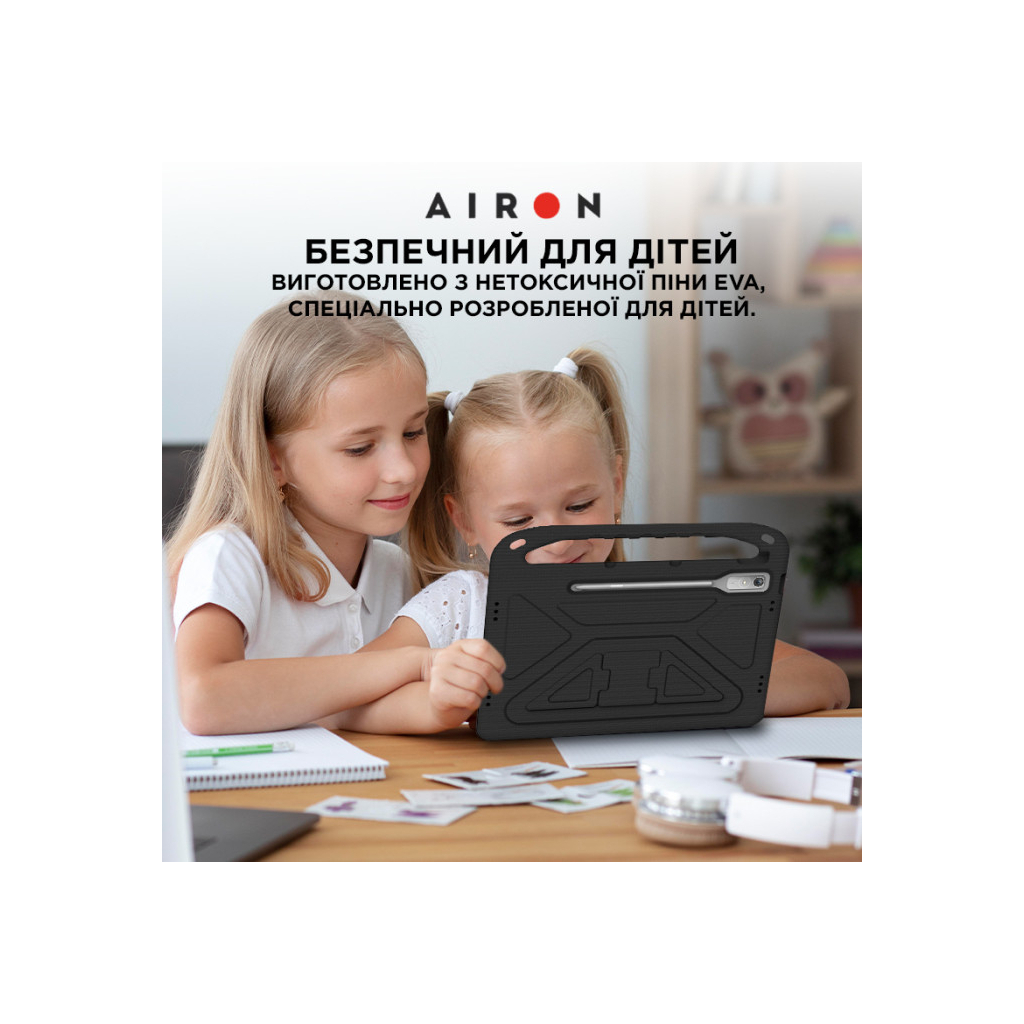 Чохол до планшета AirOn EVA Premium Lenovo Tab P12 12.7 black (4822352781132) - зображення 6