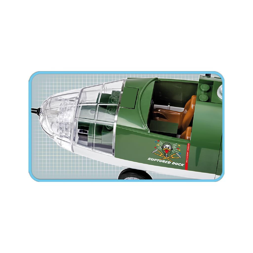 Конструктор Cobi Друга Світова Війна Літак B-25 Мітчелл, 500 деталей (COBI-5541) - зображення 9