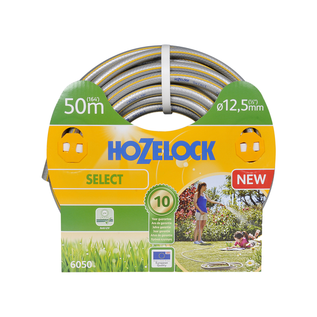 Шланг для поливу HoZelock d12,5мм 50м Select 6050 (12057) - зображення 1