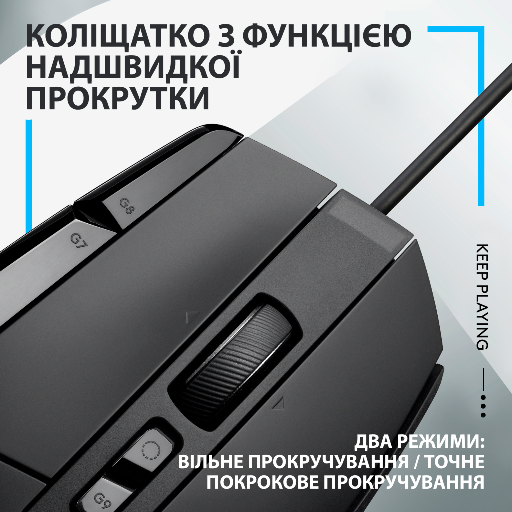 Мишка Logitech G502 X USB Black (910-006138) - зображення 3