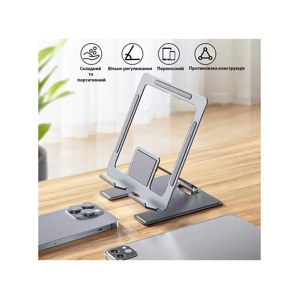 Підставка до планшета XO C136 grey (XO-C136) - изображение 4