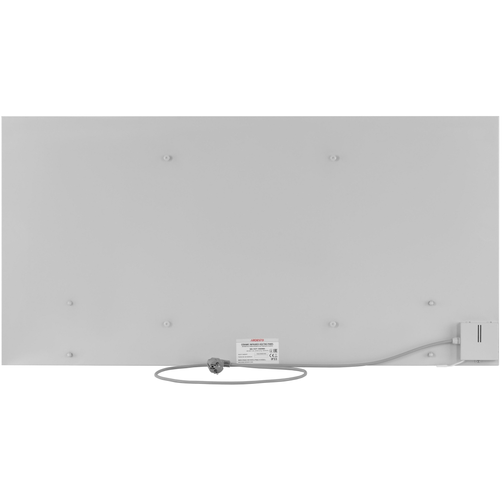 Обігрівач Ardesto HCP-1000RBK - зображення 4
