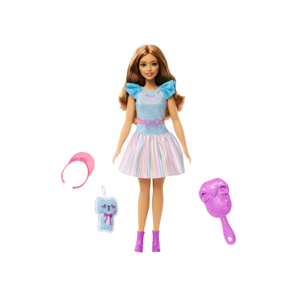 Лялька Barbie Моя перша Barbie, шатенка з зайченям (HLL21) - изображение 1