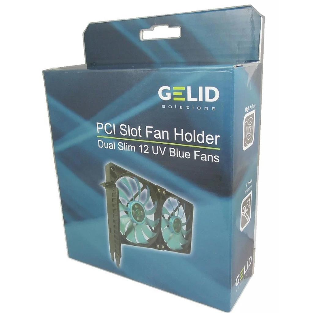 Кулер до відеокарти Gelid Solutions PCI Slot Fan Holder (SL-PCI-02) - зображення 3