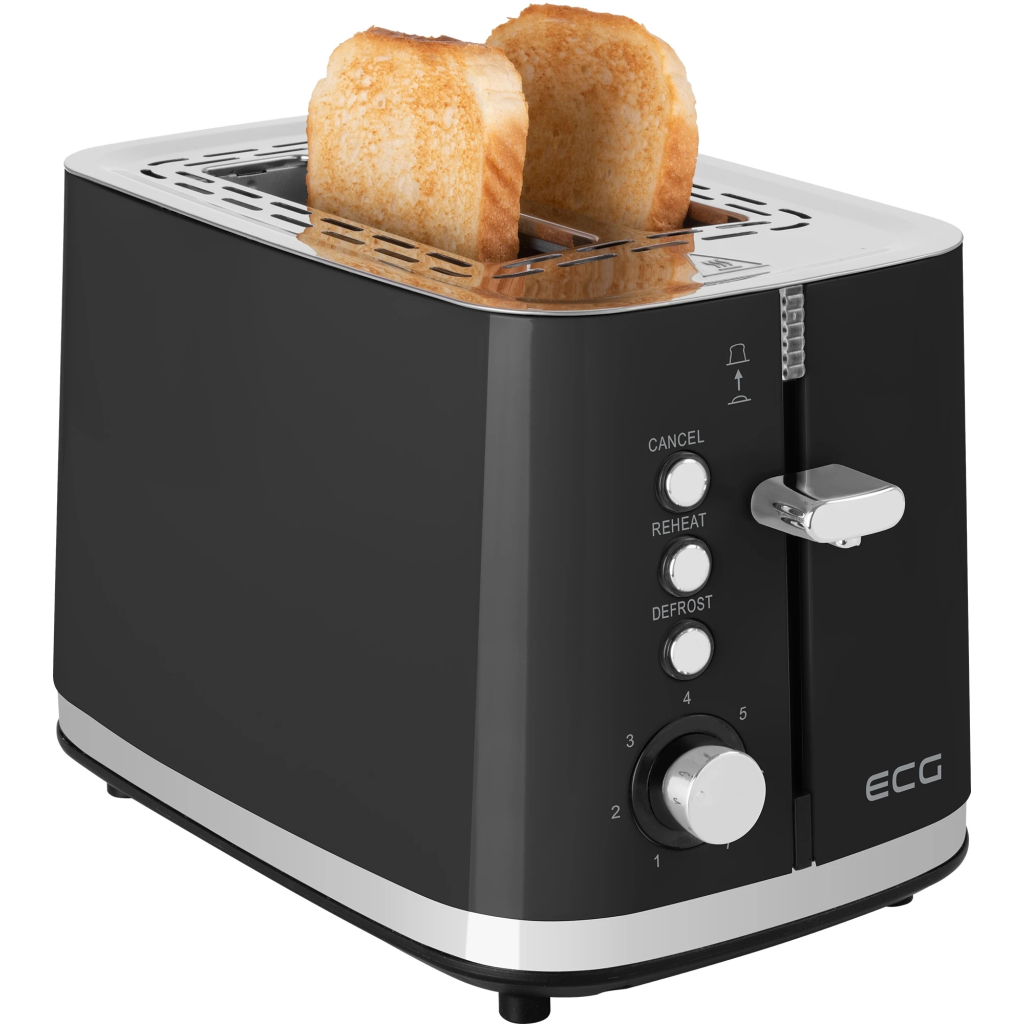 Тостер ECG ST 2766 Vintage Nero - изображение 7