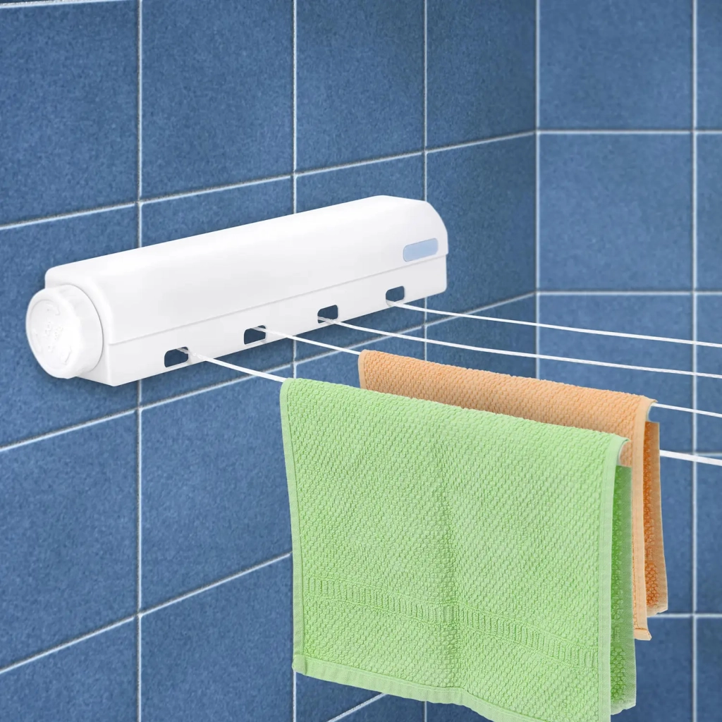 Сушарка для білизни Casa Si Casa Line 4 White Настінна (CS42252K16) (DAS302366) - зображення 2