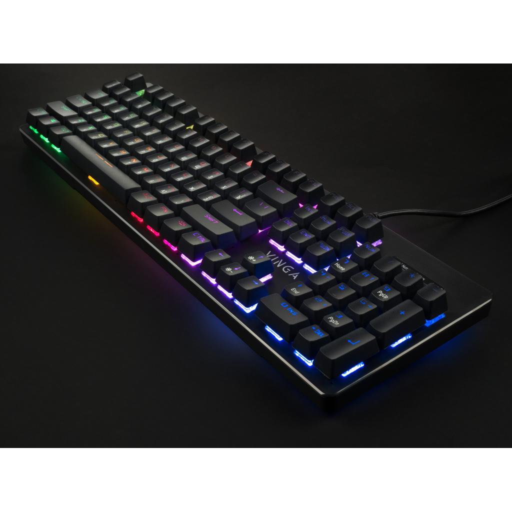 Клавіатура Vinga KBGSM120 Black - зображення 4