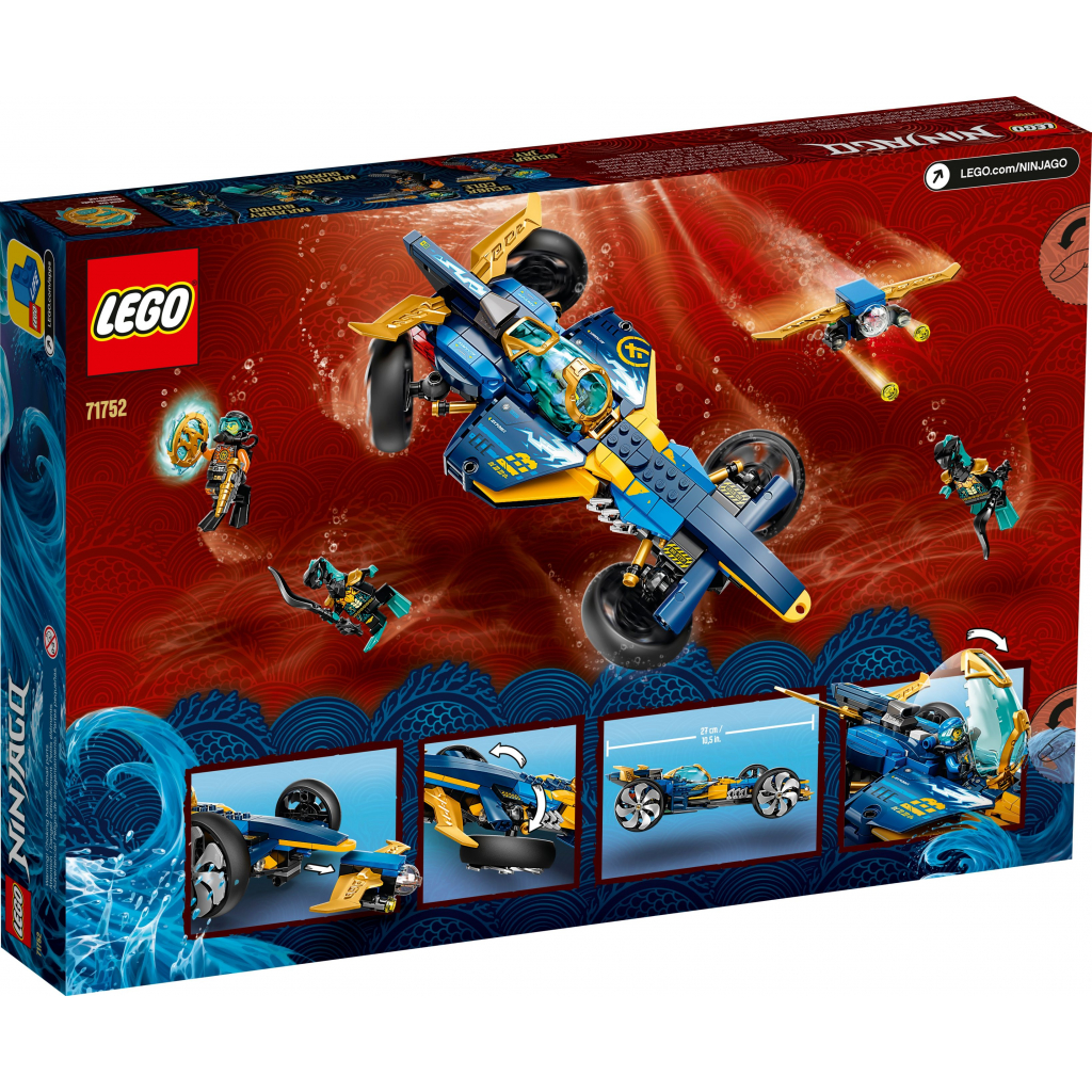 Конструктор LEGO Ninjago Спідер-амфібія ніндзя 356 деталей (71752) - зображення 10