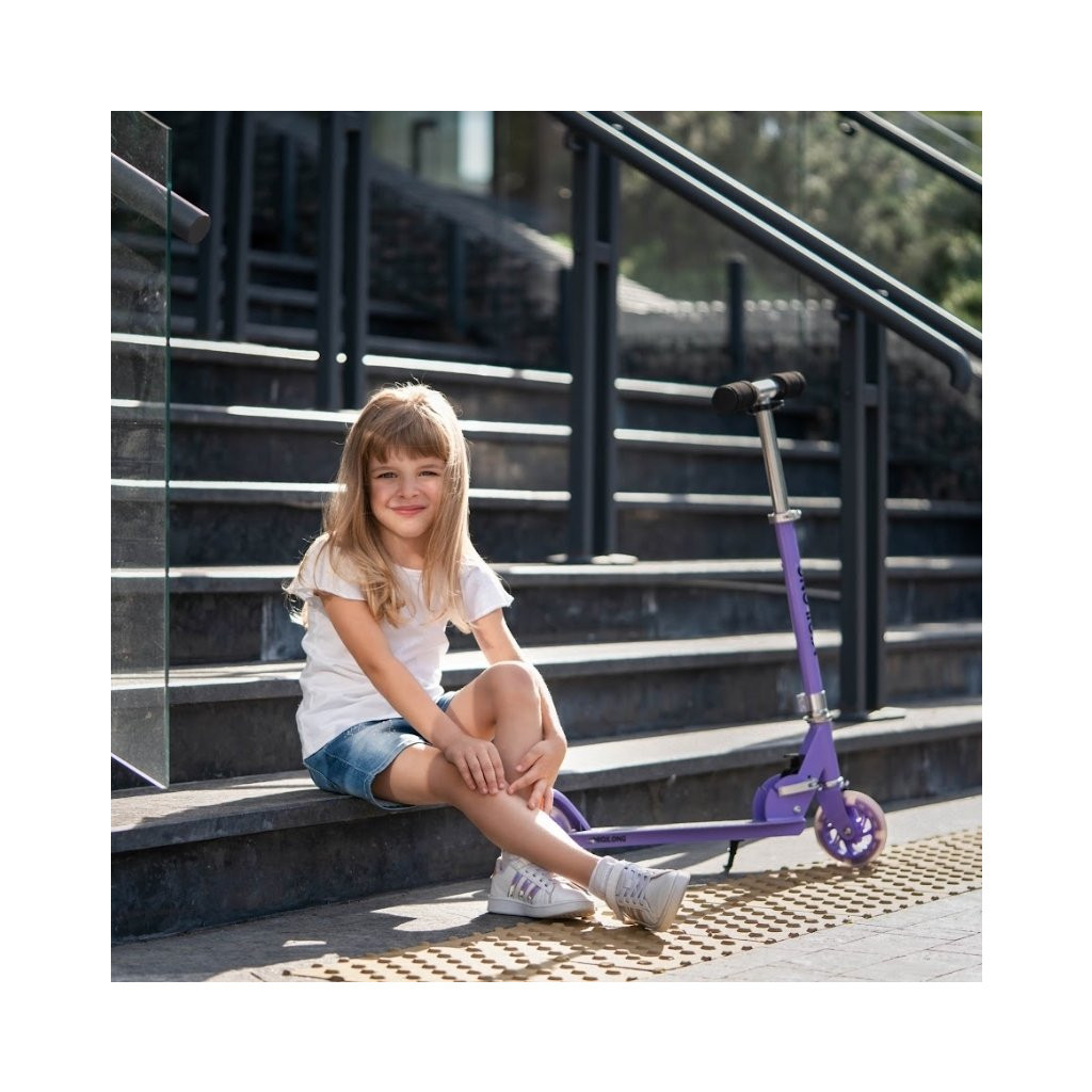 Самокат Miqilong Havoc Бузковий (HAVOC-125-VIOLET) - зображення 12