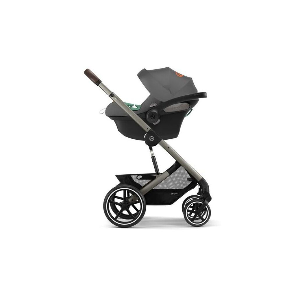 Коляска Cybex Balios S Lux SLV Lava Grey (з бампером) (522002549) - зображення 7