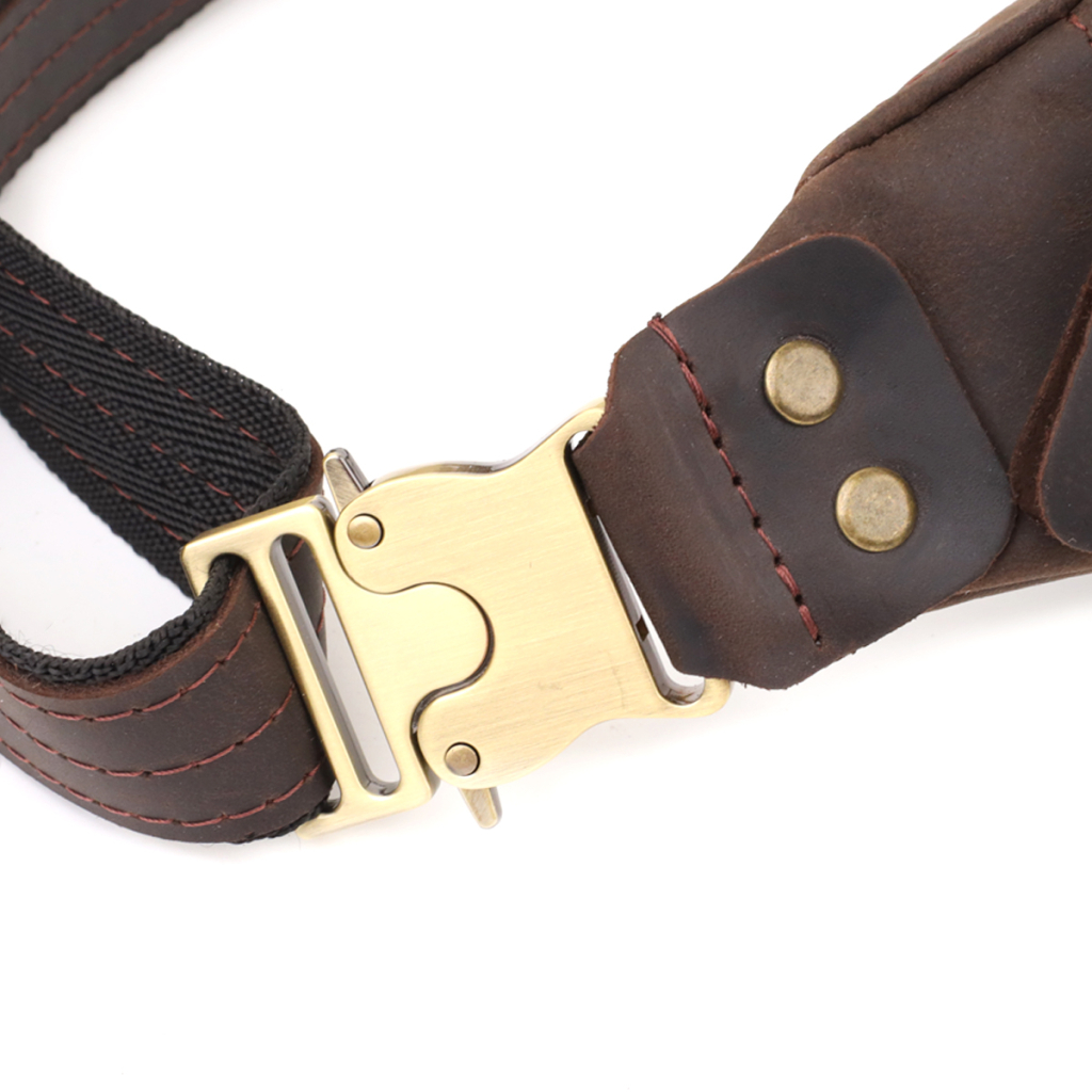 Сумка Shvigel З натуральної шкіри Коричнева (23130) - зображення 6