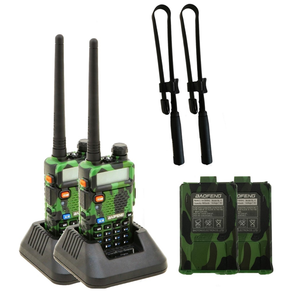 Портативна рація Baofeng UV-5R Tactical Camo (UV-5R_Tactical_Camo) - зображення 1