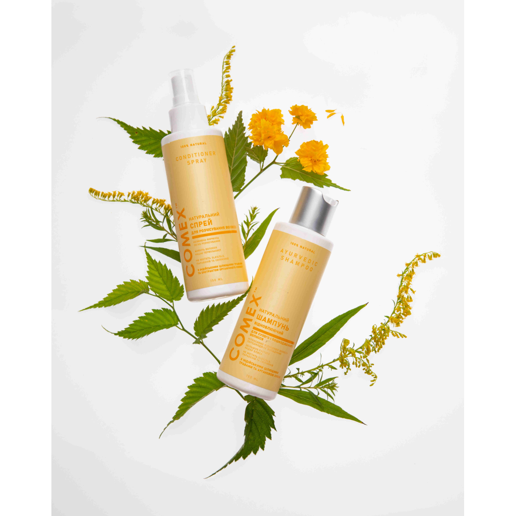 Шампунь Comex натуральний для сухого й пошкодженого волосся 250 мл (4820230950496) - зображення 2