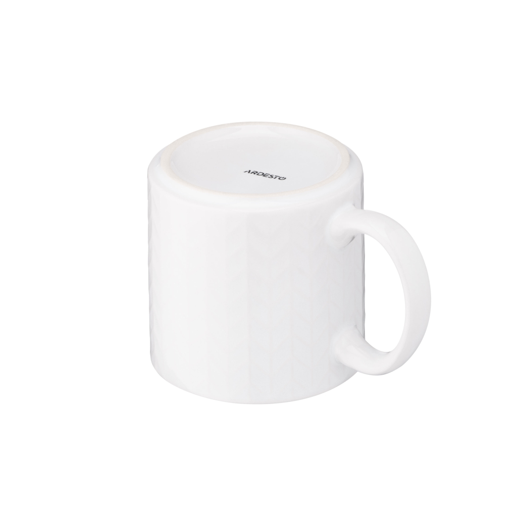 Чашка Ardesto Francesca 360 мл White (AR3482WH) - зображення 4