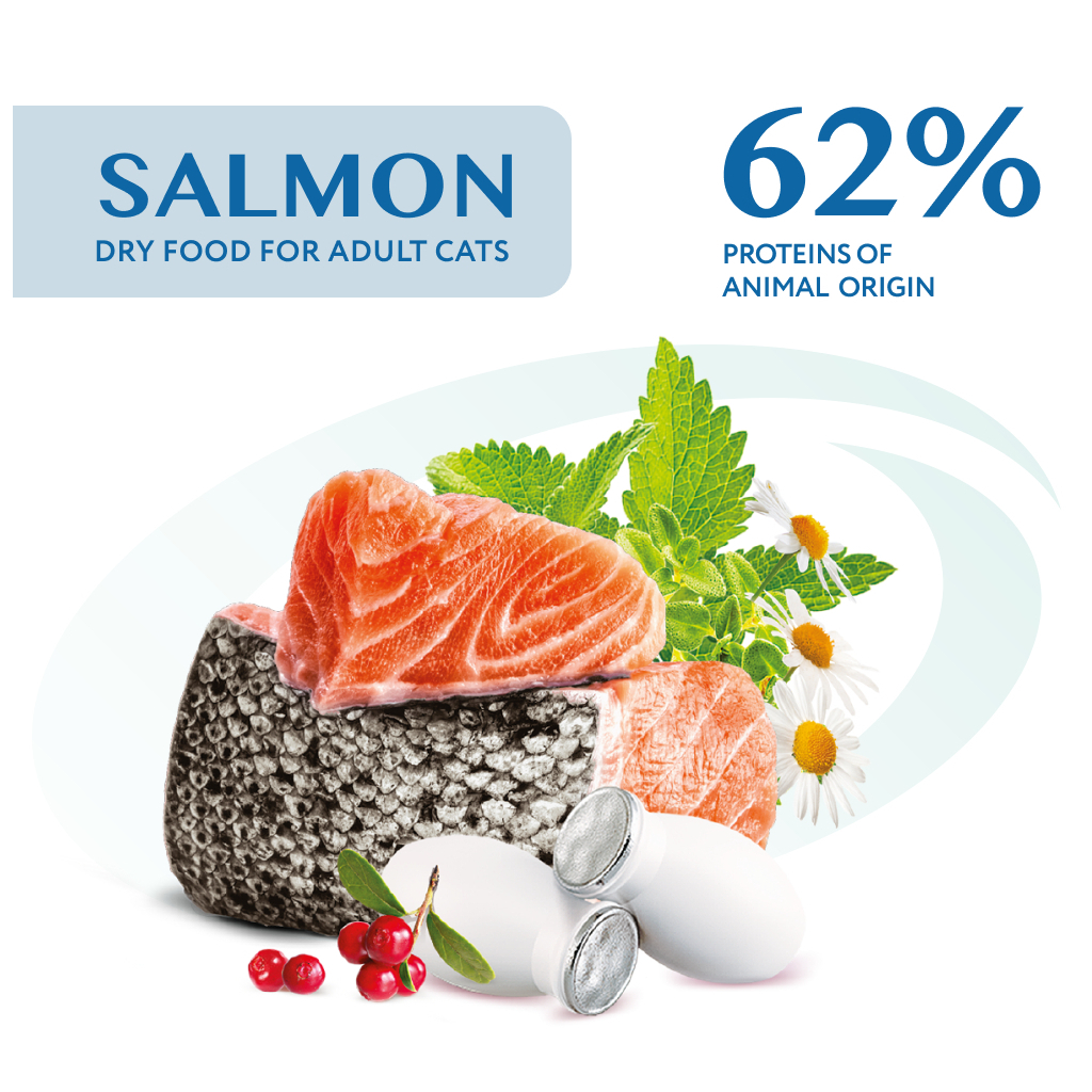 Сухий корм для кішок Optimeal для стерилізованих/кастрованих з лососем 700 г (4820215368155) - зображення 2