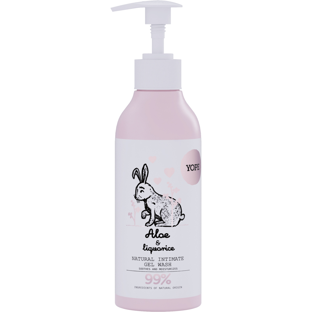 Гель для інтимної гігієни Yope Aloe & Liquorice 300 мл (5903760200152/5900168907751) - изображение 1