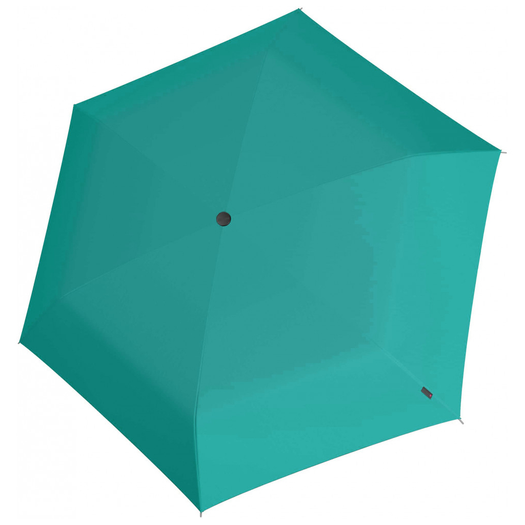 Парасоля Knirps U.200 Ultra Light Duomatic Turquoise Black UV Coating (Kn95 2200 1340) - зображення 4