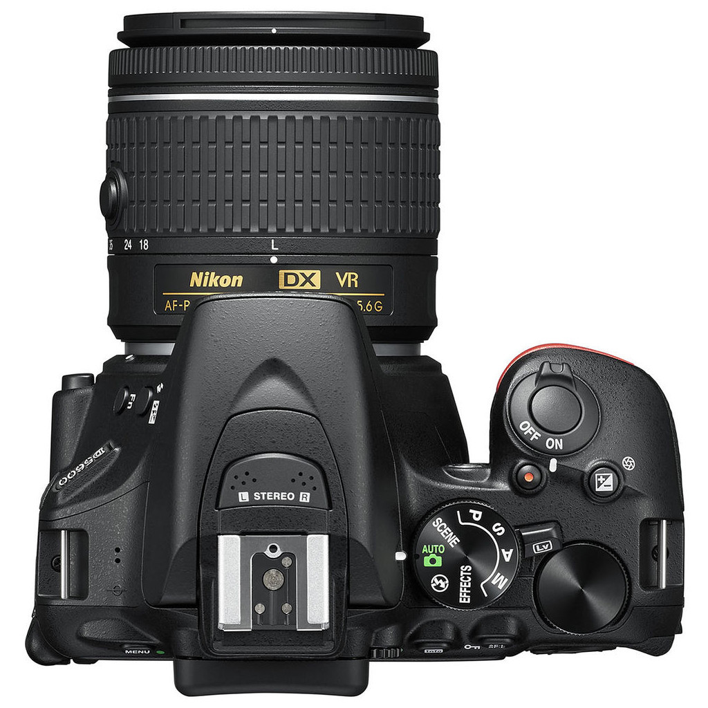 Цифровий фотоапарат Nikon D5600 AF-P 18-55 VR + AF-P 70-300 VR Kit (VBA500K004) - зображення 4