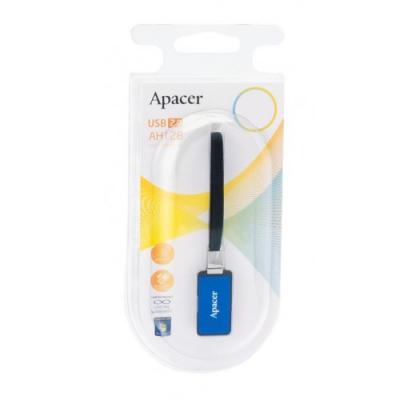 USB флеш накопичувач Apacer 32GB AH128 Blue RP USB 2.0 (AP32GAH128U-1) - зображення 5