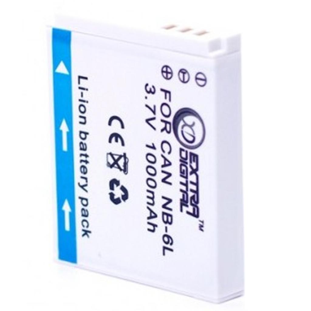 Акумулятор до фото/відео Extradigital Canon NB-6L (BDC2444) - изображение 2