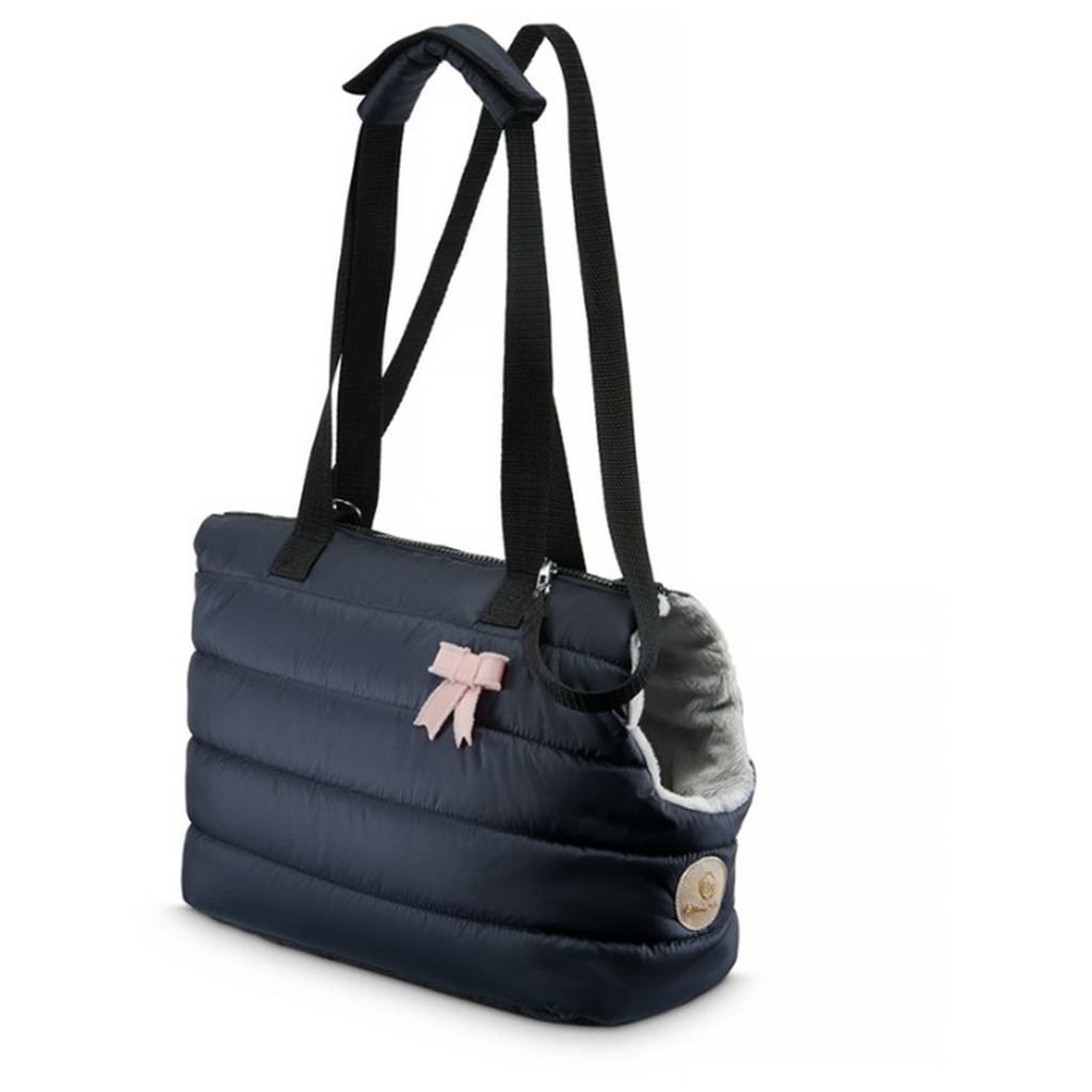 Переноска для тварин Chloe's Home Sienna 38х23х14 см темно-синя (CLH1288) - зображення 1