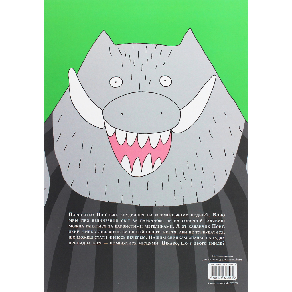 Книга Пінґ і Понґ. Щасливі свинки - Ольґерд Вонсовіч #книголав (9786177820559) - зображення 2