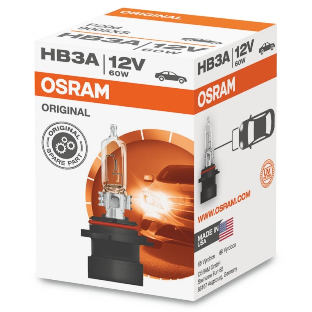 Автолампа Osram галогенова 60W (OS 9005 XS) - зображення 2