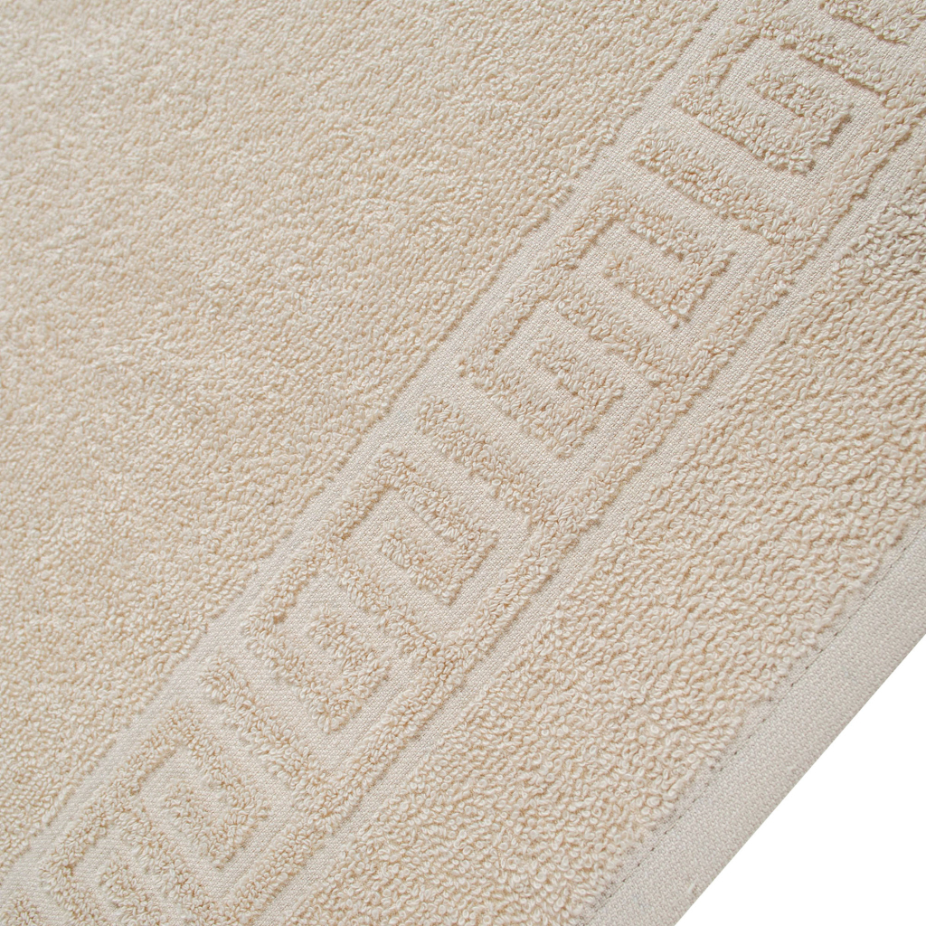 Рушник Home Line махровий бордюрний (бежевий) 400 гр/м2, 40х70 см (179741) - зображення 2