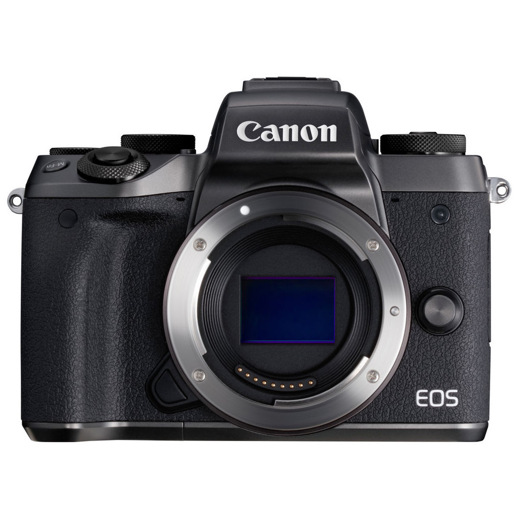 Цифровий фотоапарат Canon EOS M5 Body Black (1279C043) - зображення 1
