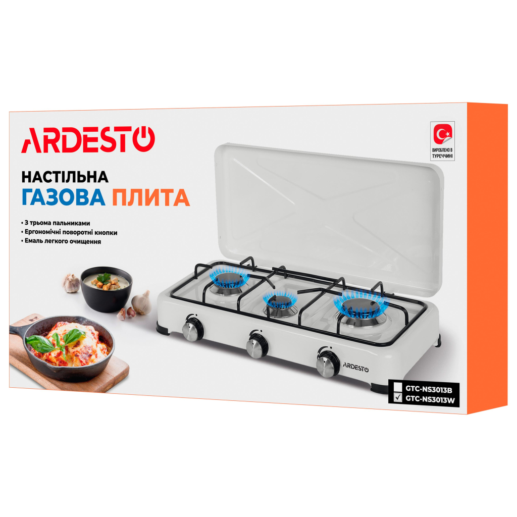 Настільна плита Ardesto GTC-NS3013W - зображення 8