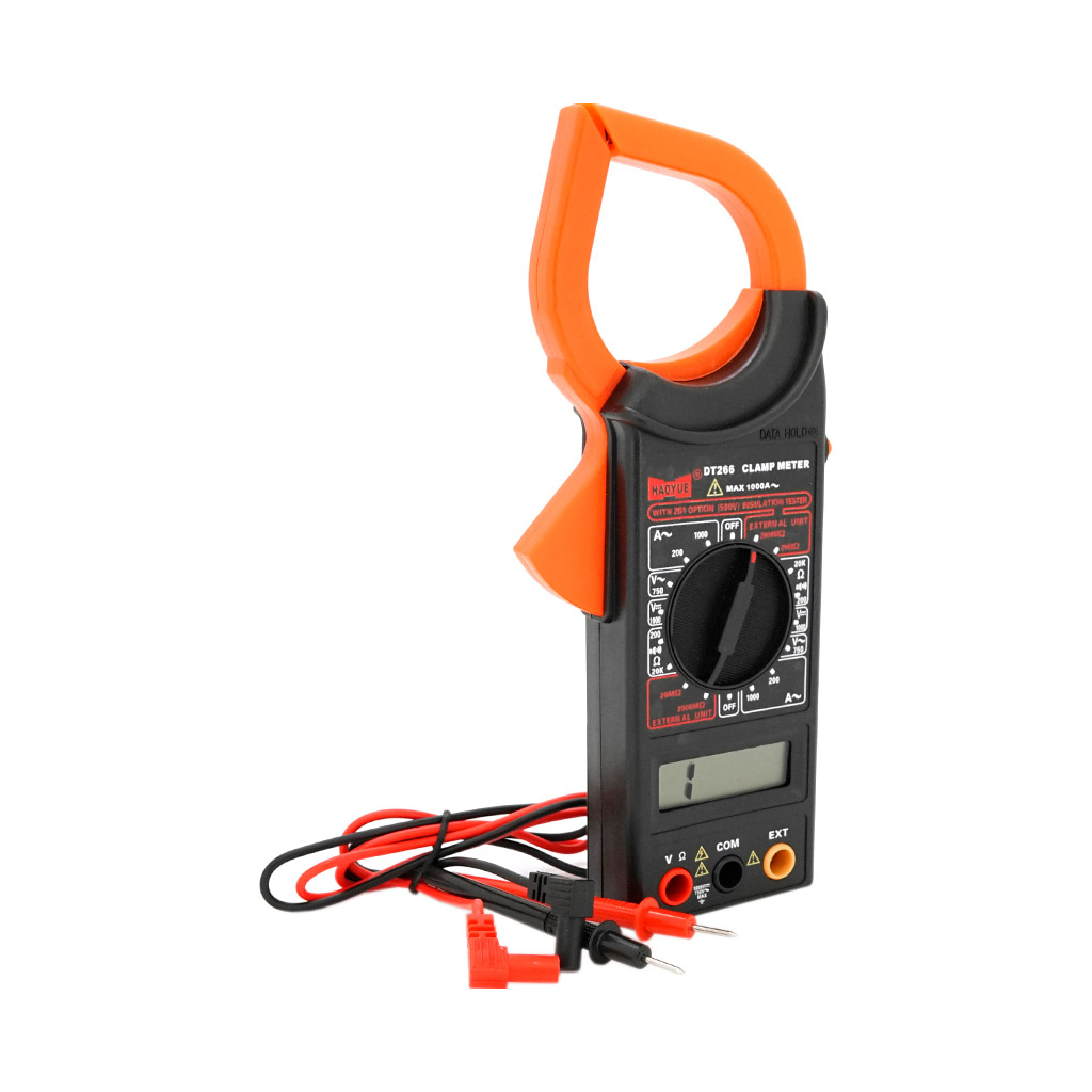 Цифровий мультиметр HAOYUE DT-266, з чохлом, щупи, Box (HAOYUE DT-266) - зображення 3