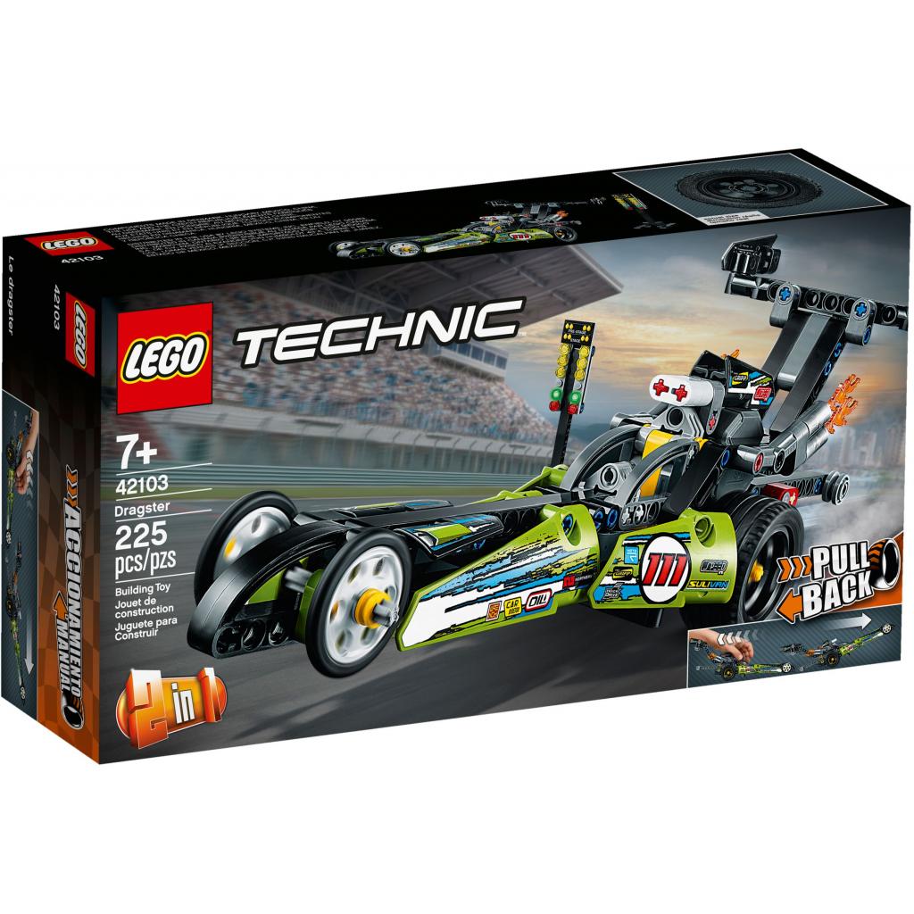 Конструктор LEGO Technic Драгстер 225 деталей (42103) - зображення 1