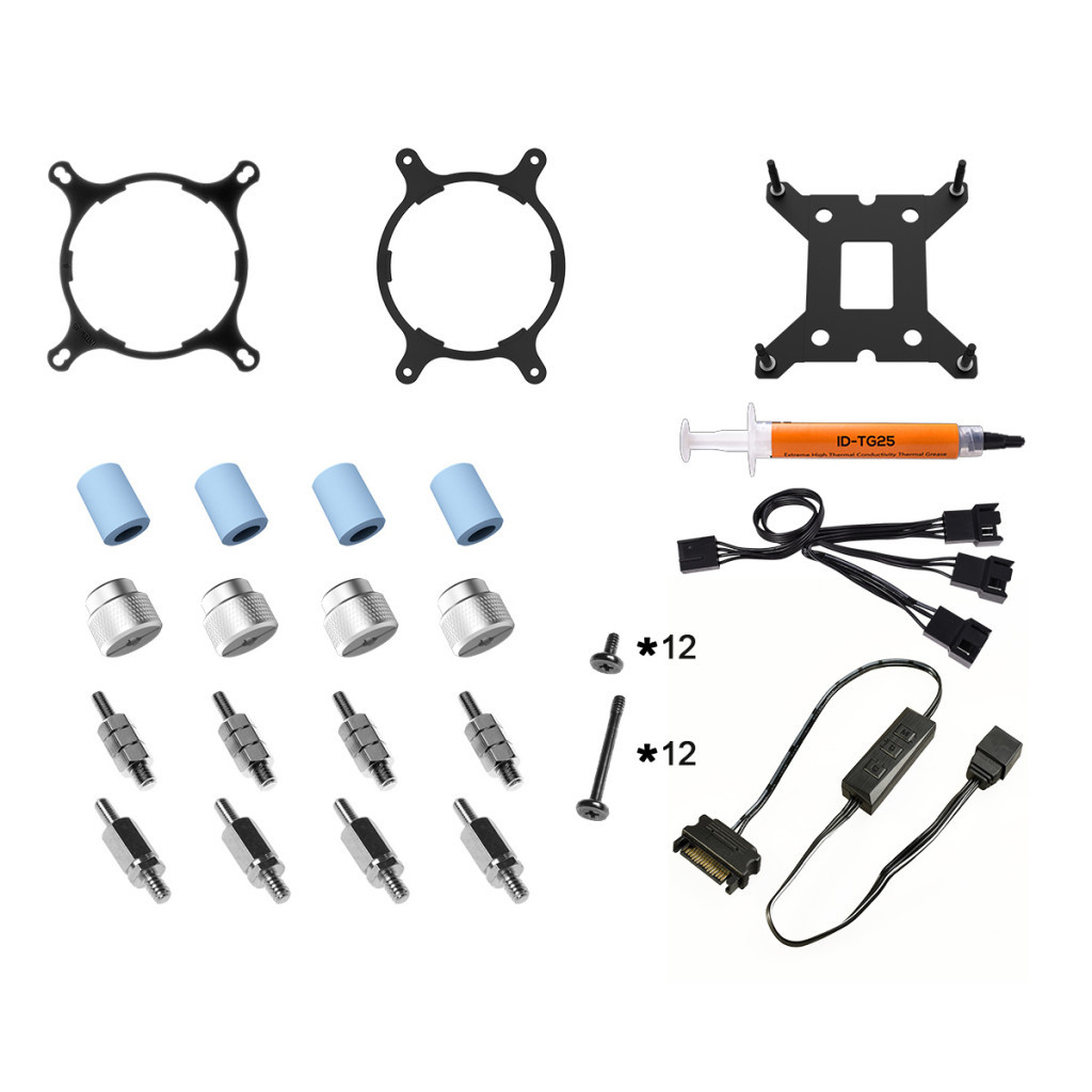 Система рідинного охолодження ID-Cooling ZOOMFLOW 360 XT SNOW - изображение 6