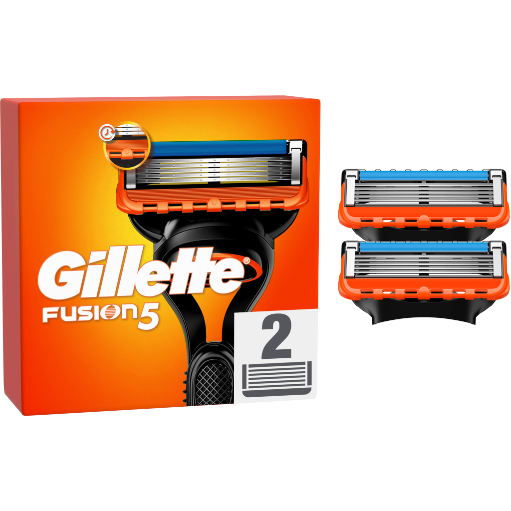 Змінні касети Gillette Fusion5 2 шт. (7702018877478/7702018867011) - изображение 1