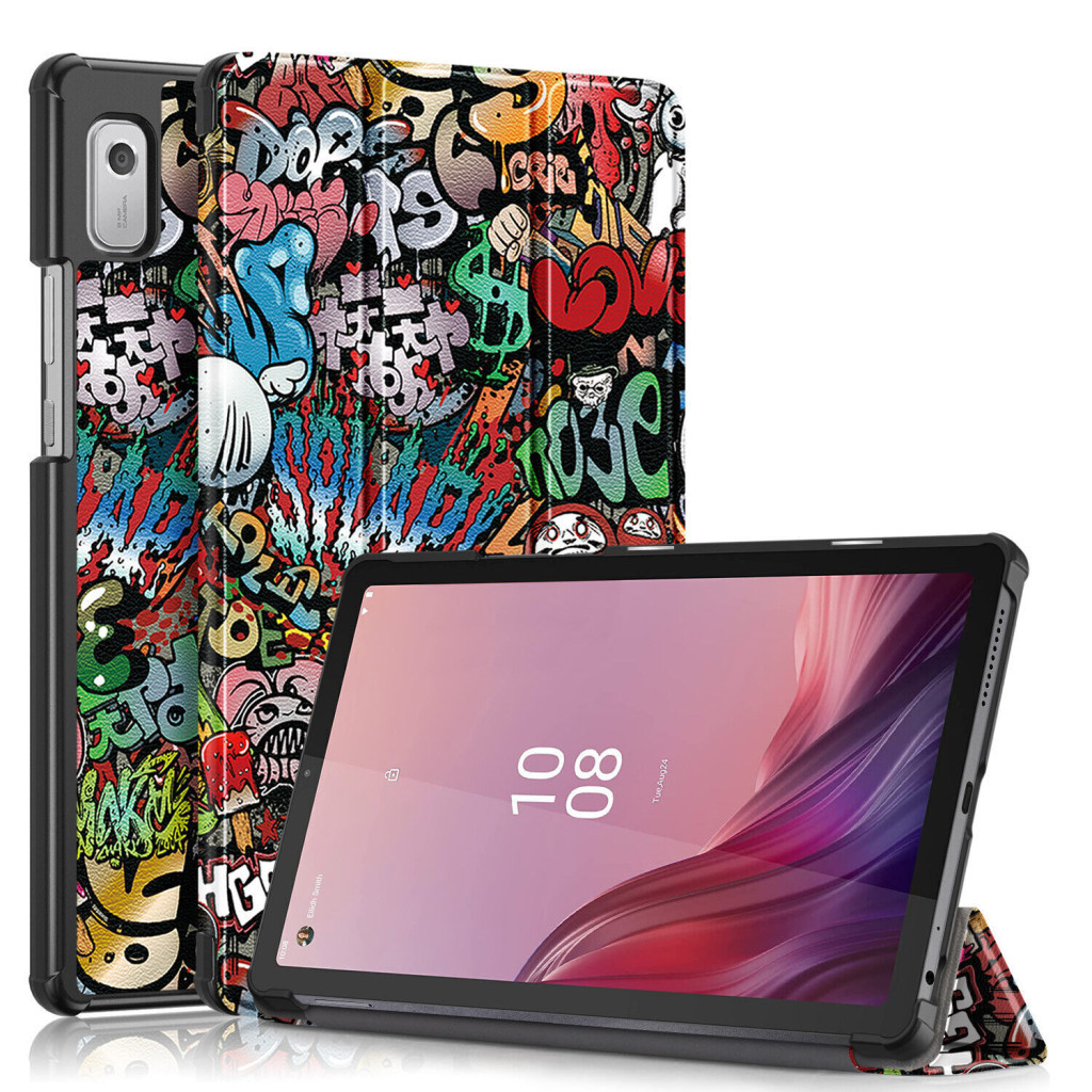 Чохол до планшета BeCover Smart Case Lenovo Tab M9 TB-310 9" Graffiti (709230) - изображение 6