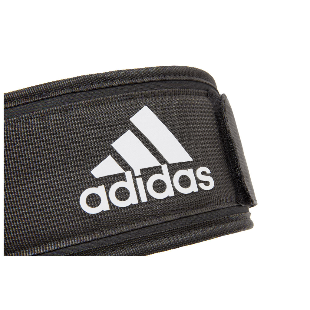 Атлетичний пояс Adidas Essential Weightlifting Belt ADGB-12256 XL 94 - 120 см Чорний (885652016339) - зображення 4