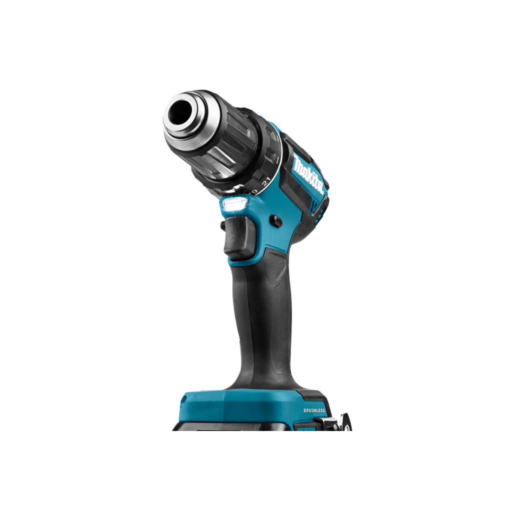 Шуруповерт Makita DDF485SFJ 18V, 3Ah, 27-50Нм 0-500/0-1900 об/хв, кейс (DDF485SFJ) - зображення 9