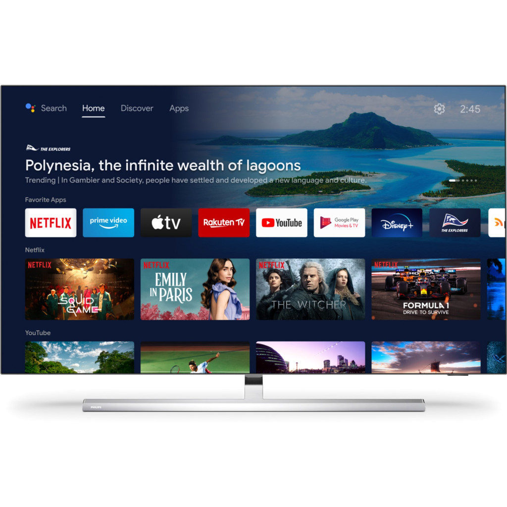 Телевізор Philips 65OLED807/12 - зображення 3