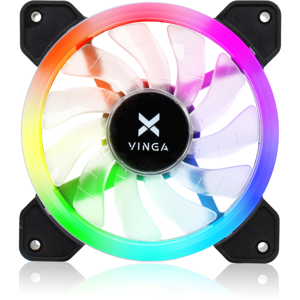 Кулер до корпусу Vinga ARGB FAN Barbarian - зображення 1