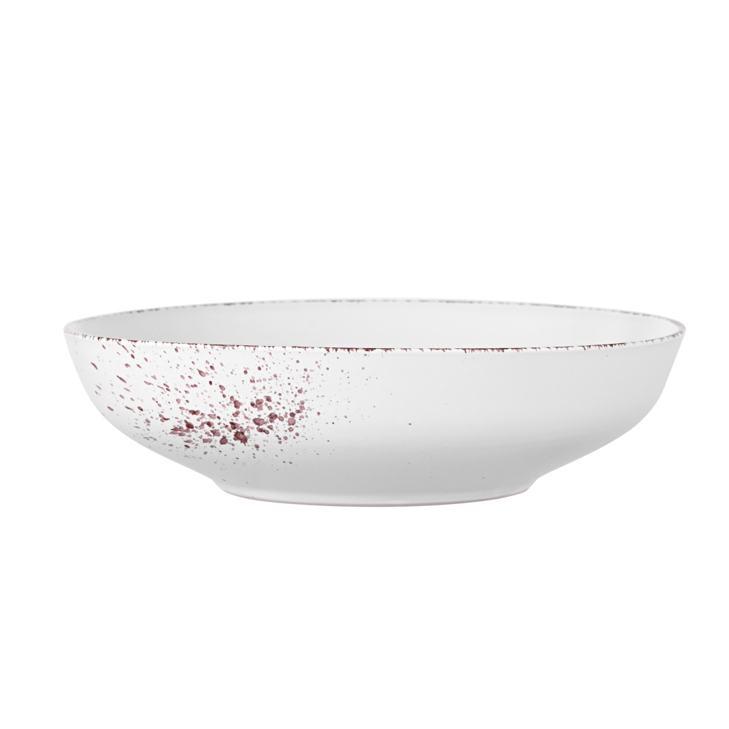 Тарілка Ardesto Lucca Soup 20 см Winter White (AR2920WMC) - изображение 1