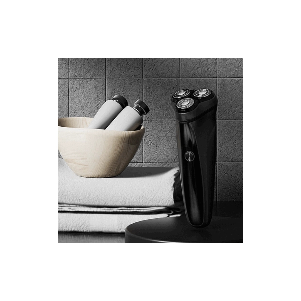 Електробритва Xiaomi Enchen Warrior Rotary Shaver Black - зображення 3