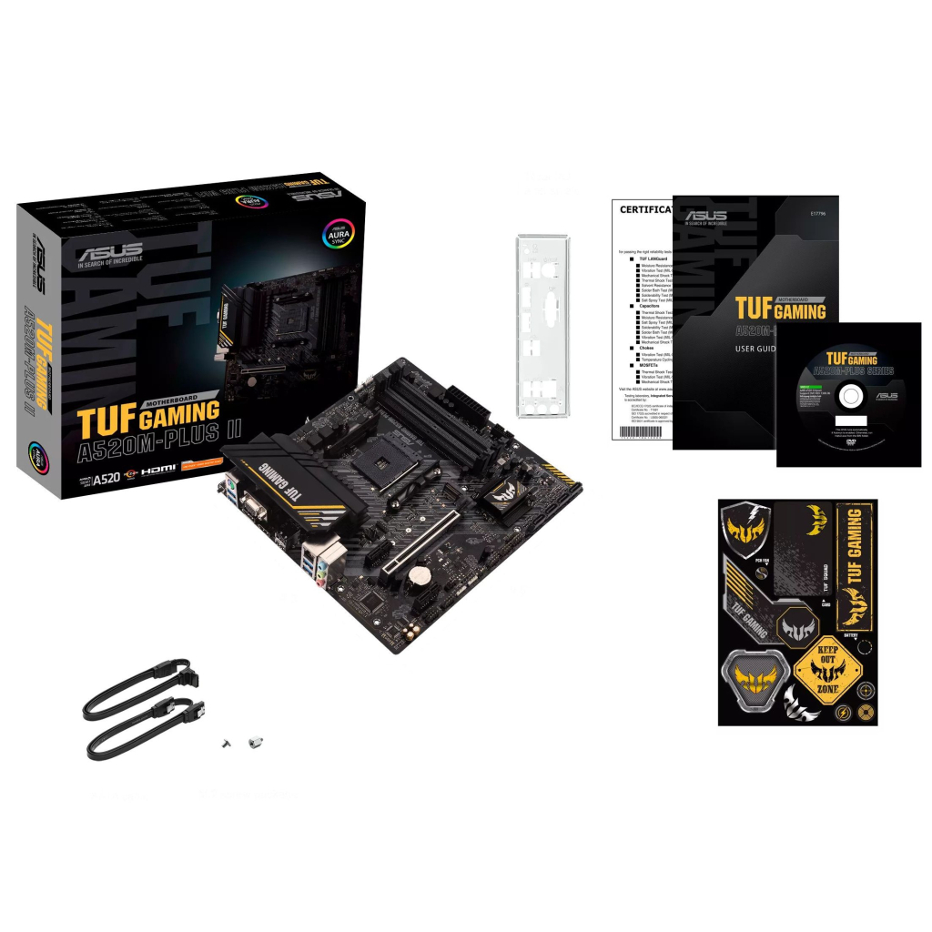 Материнська плата ASUS TUF GAMING A520M-PLUS II - зображення 5