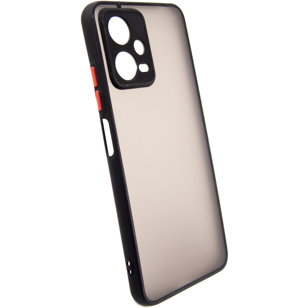 Чохол до мобільного телефона Dengos Matte Xiaomi Redmi Note 12 5g (black) (DG-TPU-MATT-129) - зображення 2