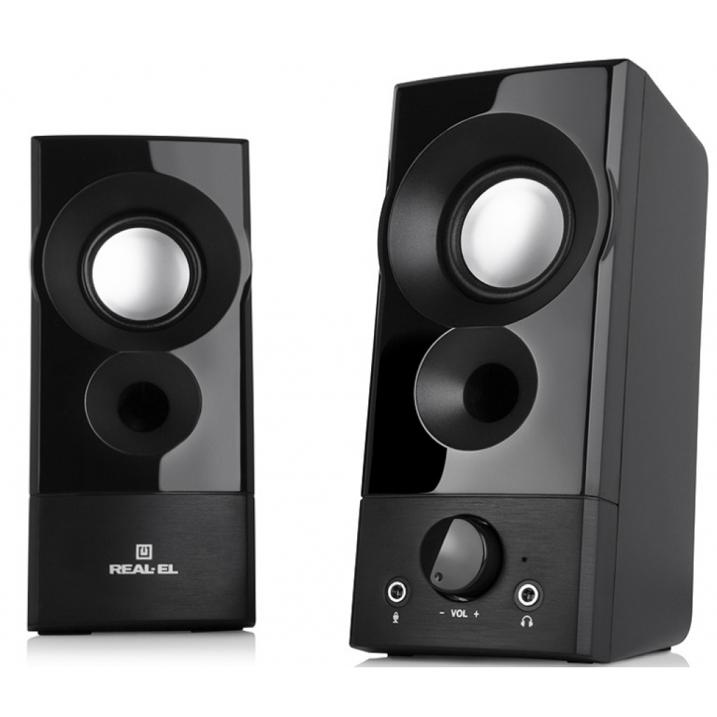 Акустична система REAL-EL S-90 Black - зображення 5