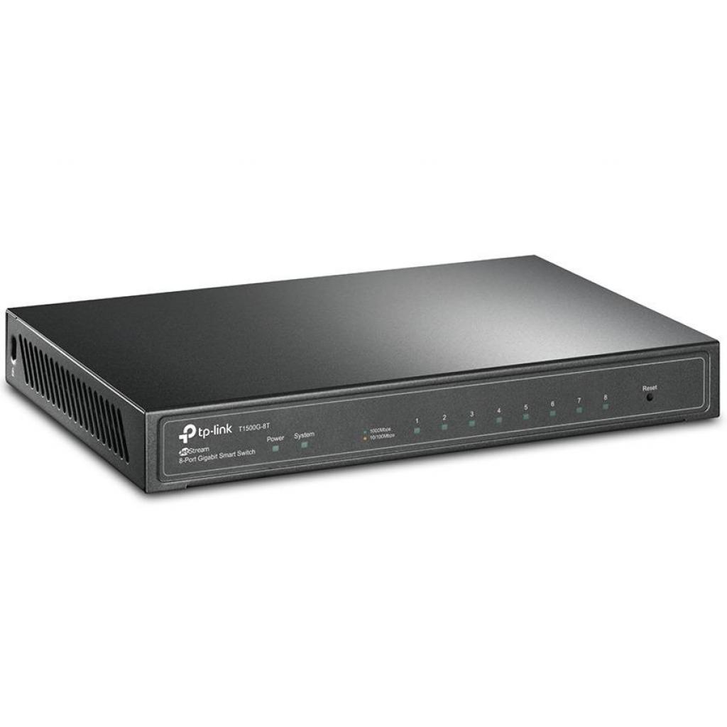 Комутатор мережевий TP-Link T1500G-8T - зображення 2